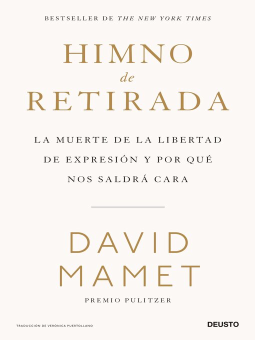 Title details for Himno de retirada by David Mamet - Available